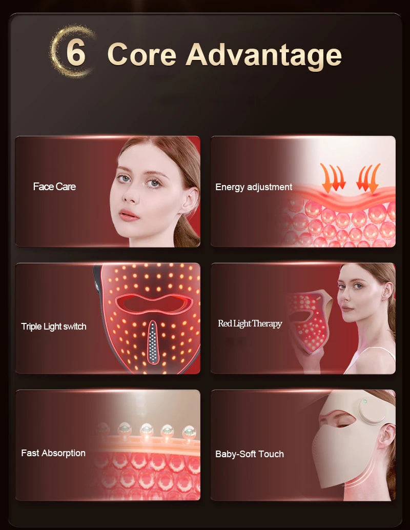 Radiant Glow LED Therapy Mask