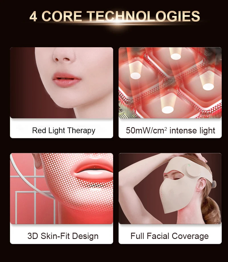 Radiant Glow LED Therapy Mask
